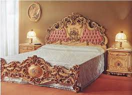 Tempat Tidur Ukiran Mewah Dekor Kamar Tidur Set Kamar Tidur Perabot Kamar Tidur