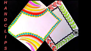 Reviewing kitchen pictures and photos are a great way to get a feel for different kitchen layouts and help you decide what you want. 59th Simple Border Design For Project Assignment Front Page Design Simple Paper Border Design Youtube
