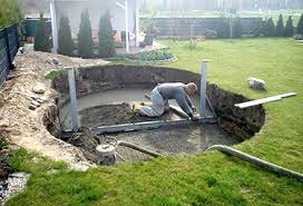 Aufbau Von Stahlwand Pools In 9 Schritten Garten Pool Selber Bauen Pool Pool Im Garten