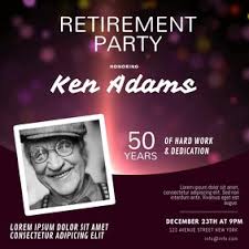 Party sign retirement party sign personalised party sign. Customize 340 Retirement Poster Templates Postermywall