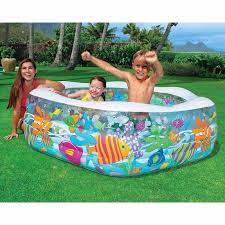 Sesuaikan kolam dengan usia anak. Jual Kolam Renang Karet Anak Intex Ocean Reef Pool 56493 Terbaru Juli 2021 Blibli