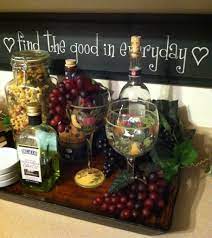 Just like the many ways in which mason jars can be versatile for decorations, wine bottles too can be used creatively. Pin By Chelsea Key Jones On Home Skillet Wine Decor Kitchen Grape Kitchen Decor Wine Theme Kitchen