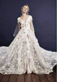 Savin London Launch Show Stopping New Floral Love 2018 Collection Wedding Ideas Magazine Alternative Wedding Dresses Embroidered Wedding Dress Wedding Dress Inspiration