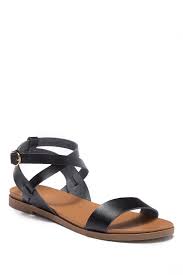 Black Ankle Strap Sandals Flat Abound Sienna Ankle Strap Sandal Nordstrom Rack In 2020 Ankle Strap Sandals Flat Ankle Strap Flats Ankle Straps