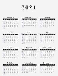 Looking for cute printable calendars? 2021 Calendar Printable 12 Months All In One In 2021 Calendar Printables Printable Calendar Template Planner Calendar Printables