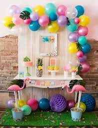 5 Mesas Decoradas Para Cumpleanos Y Fechas Especiales Festa Tropical Decoracao Festa Infantil Decoracoes Para Festas Tropicais