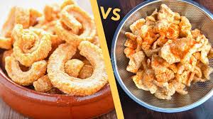 Place the pork crackling on an oiled baking tray with a 1 inch lip/side. Pork Rinds Vs Chicharrones Are They The Same