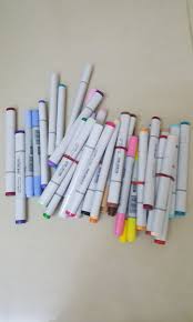 Copic Markers Books Stationery Stationery On Carousell 168 colors design marker tip pen black. carousell