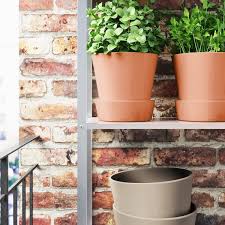 Hc companies (4 pack) self watering planter indoor outdoor planters flower pot 11.5. Ingefara Plant Pot With Saucer Outdoor Indoor Outdoor Terracotta 6 Ikea