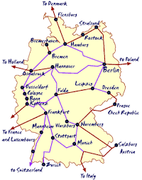 What Every Traveler Should Know About European Night Trains Germany Map Germany Train Line Map