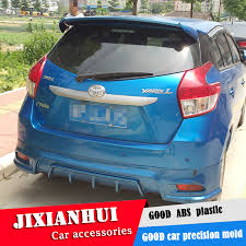 Need 2014 toyota yaris information? For Yaris Spoiler 2014 2017 Toyota Yaris Hatchback Spoiler Ydkd Abs Plastic Material Car Rear Wing Color Rear Spoiler Spoilers Wings Aliexpress