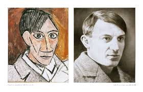 AUTO PORTRAIT DE PICASSO par Andre RAFFRAY