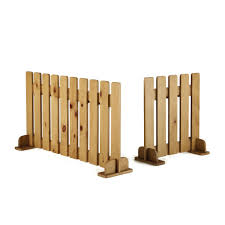 Fencing materials vary in their costs, looks, durability, maintenance needs and security features. He1496265 Outdoor Double Picket Fence Panel Hope Education