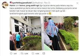Ibu bapa ini ditanya tentang tanggapan mereka mengenai 'keibubapaan yang baik'. Ramai Simpati Ibu Bapa Graduan Disuruh Masuk Dewan Lalu Tepi Longkang Utm Beri Penjelasan Viral Mstar