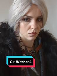 Ciri Makeup Test & Cosplay Creation