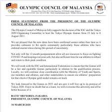 The body was founded in 1953 as. Press Statement From The Olympic Council Of Malaysia Facebook