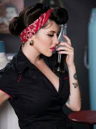 Maybe you would like to learn more about one of these? Idee Coiffure Chignon Annee 50 Coiffure Pin Up Facile Coupe Rockabilly Bandana Brune Femme Madame Tn Magazine Feminin Numero 1 Mode Beaute Shopping Lifestyle