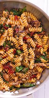 Fusilli Pasta With Veggies And Pine Nuts Best Pasta Dishes Fusilli Pasta Fusilli Recipes