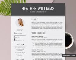 This resume is targeted for more senior positions in teaching, the format is slightly different to the entry level resume. Professional Resume Template For Job Application Modern Cv Template Design 1 3 Page Word Resume Creative Resume Editable Resume Job Resume Teacher Resume Instant Download Heather Resume Thedigitalcv Com