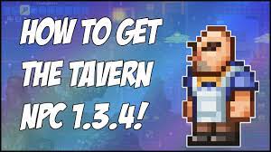 Terraria Console 1.3.4 HOW TO GET THE TAVERN/BARTENDER NPC! - YouTube