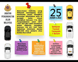 Jabatan pengangkutan jalan (jpj) mengeluarkan 275,554 saman atas kesalahan membabitkan lesen memandu menerusi operasi di seluruh negara. Pengumuman Jpj Malaysia Government Call Centre Facebook