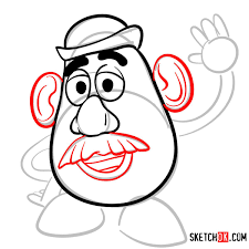 See more of mr potato head in toy story 3 :) on facebook. How To Draw Mr Potato Head Toy Story Sketchok