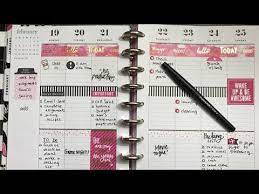 1.6 decorating your planner pages for a holiday. Plan With Me Happy Planner Vertical Lined Layout Youtube Happy Planner Layout Planner Vertical Happy Planner
