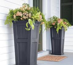 Find the perfect patio furniture & backyard decor at hayneedle, where you can buy online while you explore our room designs and curated looks for tips, ideas & inspiration to help you along the way. Flower Box Idea Outdoor Planters Tall Planters Self Watering Planter
