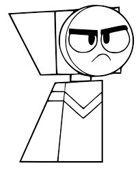 Similar to her ultimate form, except she is colored in various shades of red instead of orange. Master Frown In Unikitty Coloring Page Free Printable Coloring Pages For Kids