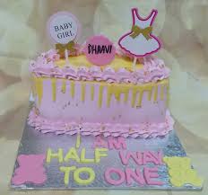 Explore an amazing range of 6 month baby birthday cake options in faridabad. Cake O Clock 6 Months Birthday Cake Made For Dhaavi Facebook