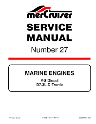 mercury mercruiser marine engine v 8 diesel d7 3l d tronic