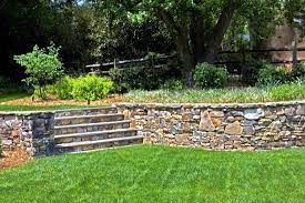 Natural stone built in our short guide on building a stone wall for your garden will give you great tips get going on your next. Stone Wall In The Construction Of The Garden Ideas For Attractive Garden Architecture Interior Design Ideas Ofdesign