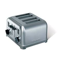 Grille Pain Cuisinart Cpt180ge 4 Tranches 1800 W Argent Achat Prix Fnac