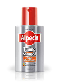 Then came the term silver fox, which was nice, but sadly grey hair turns yellow and the silver fox turns into a mangy cur. Alpecin Tuning Shampoo The Black Caffeine Shampoo