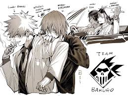 Any fanart or gifs t. Team Bakugou Mafia Hero My Hero My Hero Academia