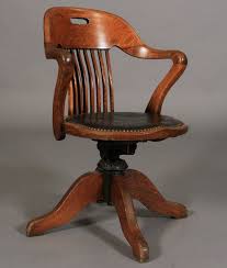 Jens risom mid century walnut rolling office desk chair. Sold Edwardian Oak Swivel Desk Chair Country Homes Antiques