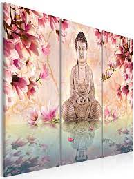 Buddhism is a faith that was founded by siddhartha gautama (the buddha) more than 2,500 years ago in india. Artgeist Wandbild Buddha Meditation Klingel