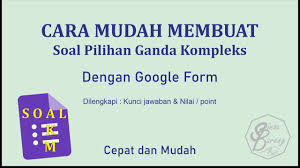 Kebudayaan merupakan karakter dan jati diri bagi setiap bangsa. Cara Mudah Membuat Soal Pilihan Ganda Kompleks Youtube