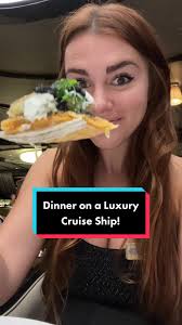 Macarons & lobser tail 🤩#fyp#eating#cruise