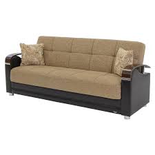 Peron Tan Futon Sofa El Dorado Furniture