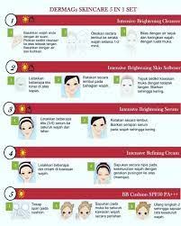 See more ideas about penjagaan muka, muka, tip penjagaan kulit. Cara Guna Dermags Skincare Step By Step Dermag S Skincare Products