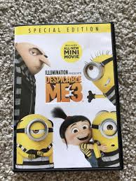 Кристен уиг, дженни слейт, стив карелл и др. Best Despicable Me 3 Dvd For Sale In Overland Park Kansas For 2021