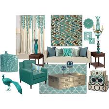 Aqua Blue Living Room By Truthjc On Polyvore Aqua Decor Pinterest Aqua Blue Aqua And Living R Living Room Colors Aqua Living Room Yellow Living Room