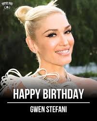 Join us in wishing Gwen Stefani a happy 54th birthday! Find out if she'll  ever record a duets album with her husband, Blake Shelton >>  https://cntryrbl.us/BlakeGwenDuets 📷: Paul Archuleta/Contributor/Getty  Images