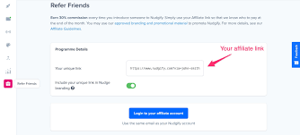 Well, if you're willing to help, you should write. Saas Affiliate Program 30 Recurring Commission Nudgify Docs