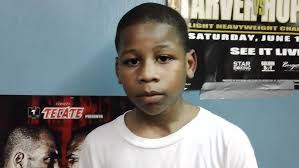 Scooter Davis 9 year old Golden Gloves Champion by Juan Marshall