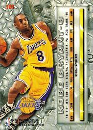 Save 20% on 3 select item(s) free shipping. 1996 97 Fleer Metal 181 Kobe Bryant Rookie Card Lakers Collectibles Fine Art Amazon Com