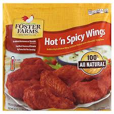 Preheat the oven to 350 degrees fahrenheit. Foster Farms Chicken Wings Hot Spicy 80 Oz Safeway