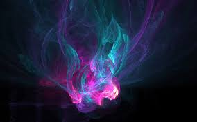 Neon Lights Abstract Black Blue Circle Cool Dark Picture Smoke Wallpaper Abstract Wallpaper Smoke Background