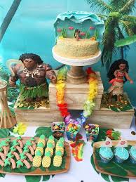 Moana Birthday Party Ideas Photo 1 Of 11 Moana Birthday Moana Birthday Party Moana Party